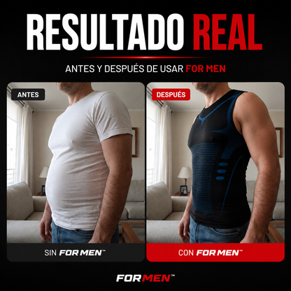 FORMEN™ | Polera de Compresión que Moldea tu Torso en Segundos
