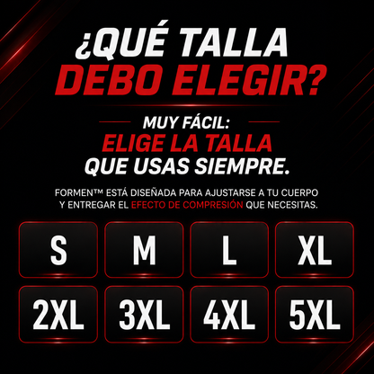 FORMEN™ | Polera de Compresión que Moldea tu Torso en Segundos